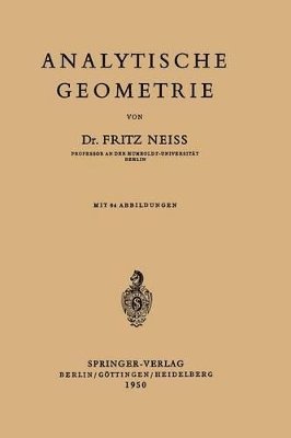 Analytische Geometrie 1