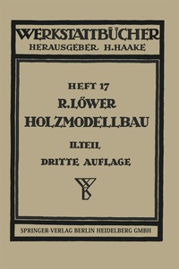 bokomslag Der Holzmodellbau