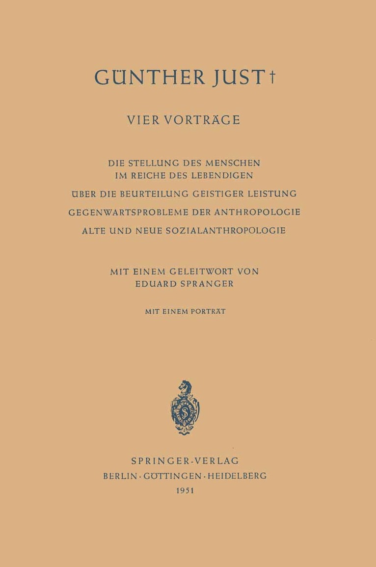 Vier Vorträge