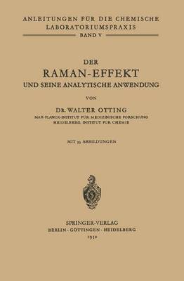 bokomslag Der Raman-Effekt und seine analytische Anwendung