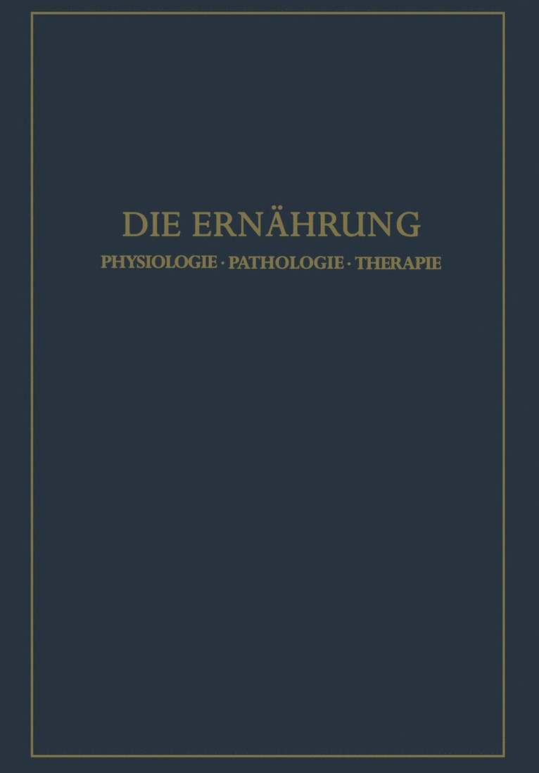 Konrad Lang, Rudolf Schoen - Die Ernährung, Häftad