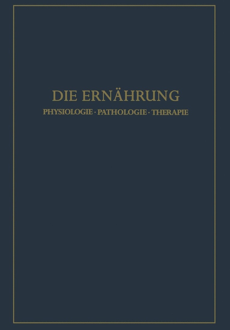 Die Ernhrung 1