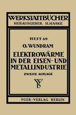 Elektrowrme in der Eisen- und Metallindustrie 1