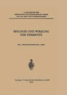 bokomslag Biologie und Wirkung der Fermente