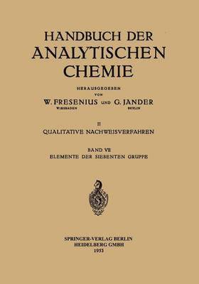 Elemente der Siebenten Gruppe, Häftad