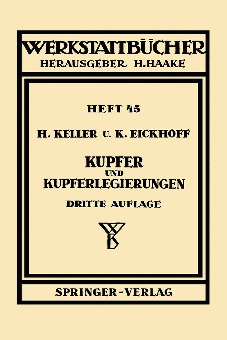 Kupfer und Kupferlegierungen 1