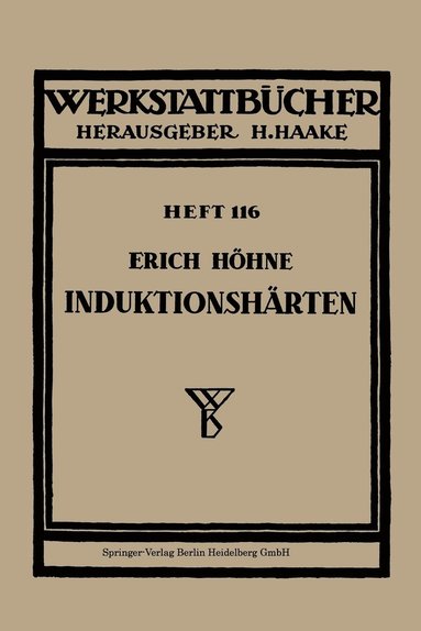 bokomslag Induktionshärten