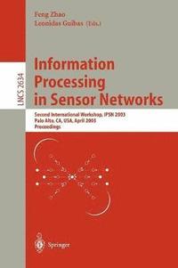 bokomslag Information Processing in Sensor Networks