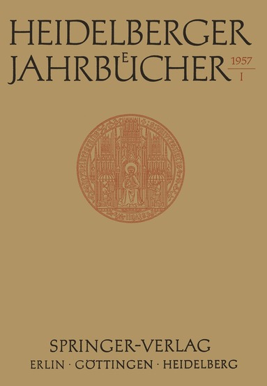 Kenneth A. Loparo, Universitäts-Gesellschaft - Heidelberger Jahrbücher, Häftad