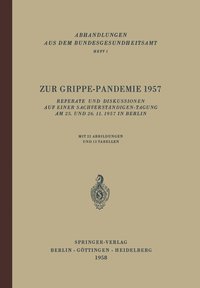bokomslag Zur Grippe-Pandemie 1957