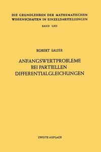 bokomslag Anfangswertprobleme bei Partiellen Differentialgleichungen