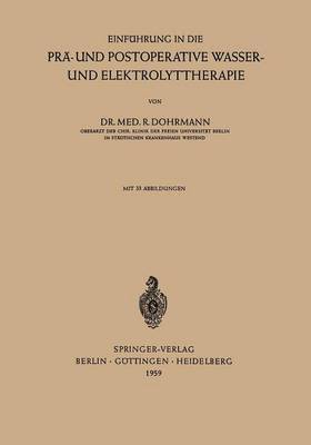 bokomslag Einführung in die Prä- und Postoperative Wasser- und Elektrolyttherapie