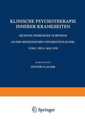 bokomslag Klinische Psychotherapie Innerer Krankheiten