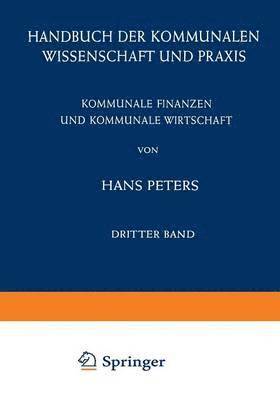 bokomslag Kommunale Finanzen und Kommunale Wirtschaft