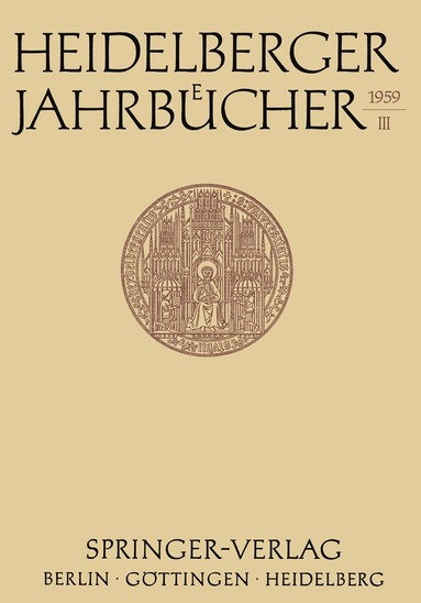 Kenneth A. Loparo, Universitäts-Gesellschaft Heidelberg - Heidelberger Jahrbücher, Häftad