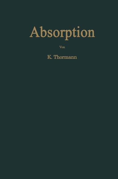 Kurt Thormann - Absorption, Häftad