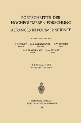 bokomslag Fortschritte der Hochpolymeren-Forschung / Advances in Polymer Science