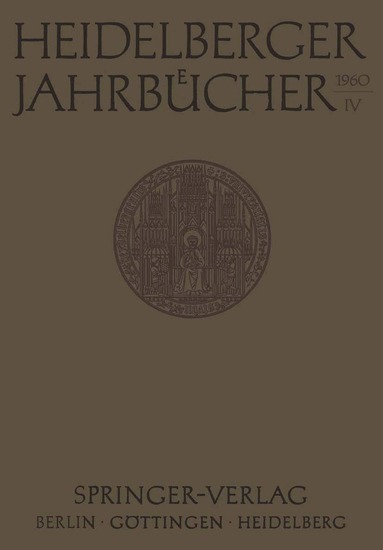 Kenneth A. Loparo, Universitäts-Gesellschaft - Heidelberger Jahrbücher, Häftad