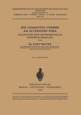bokomslag Die Commotio Cerebri am Alternden Hirn