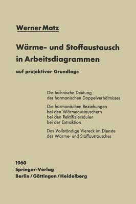 bokomslag Wrme- und Stoffaustausch in Arbeitsdiagrammen auf projektiver Grundlage