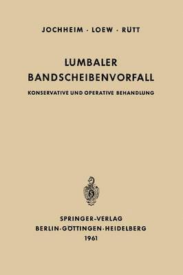 bokomslag Lumbaler Bandscheibenvorfall