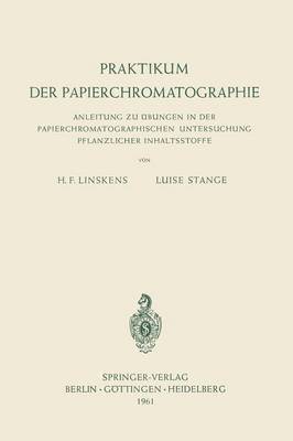 bokomslag Praktikum der Papierchromatographie