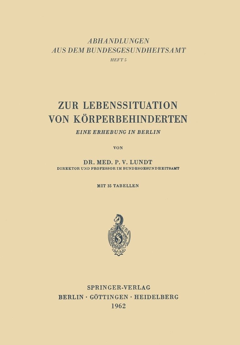P.V. Lundt, P. V. Lundt - Zur Lebenssituation von Körperbehinderten, Häftad