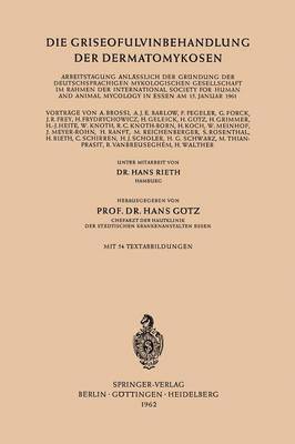Die Griseofulvinbehandlung der Dermatomykosen