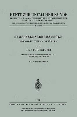 Symphysenzerreissungen 1