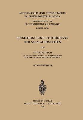 Entstehung und Stoffbestand der Salzlagersttten 1