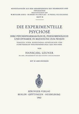 bokomslag Die Experimentelle Psychose