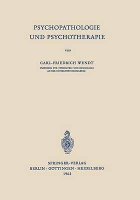 bokomslag Psychopathologie und Psychotherapie