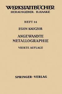 bokomslag Angewandte Metallographie