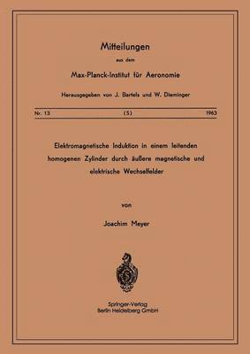 bokomslag Elektromagnetische Induktion in einem Leitenden Homogenen Zylinder durch ussere Magnetische und Elektrische Wechselfelder