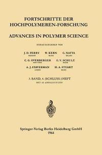 bokomslag Fortschritte der Hochpolymeren-Forschung / Advances in Polymer Science