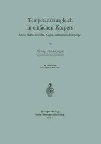 bokomslag Temperaturausgleich in einfachen Krpern