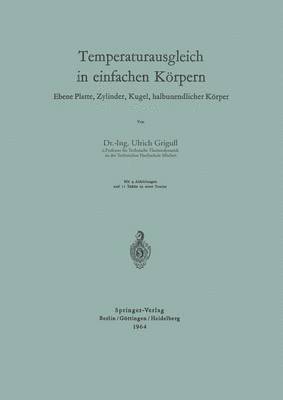 bokomslag Temperaturausgleich in einfachen Krpern