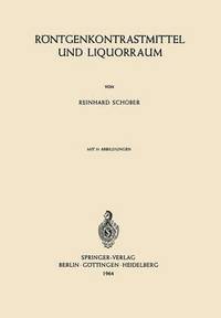 bokomslag Röntgenkontrastmittel und Liquorraum