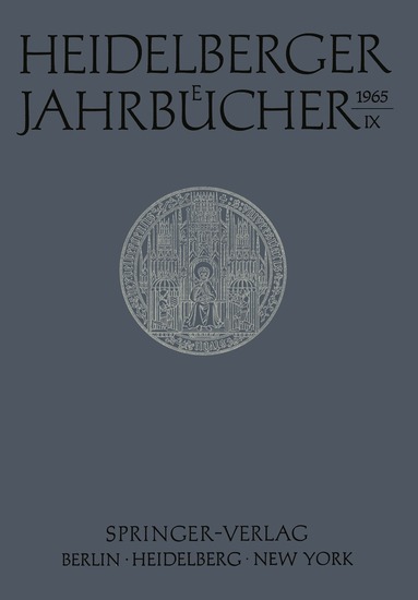 Kenneth A. Loparo, Universitäts-Gesellschaft - Heidelberger Jahrbücher, Häftad