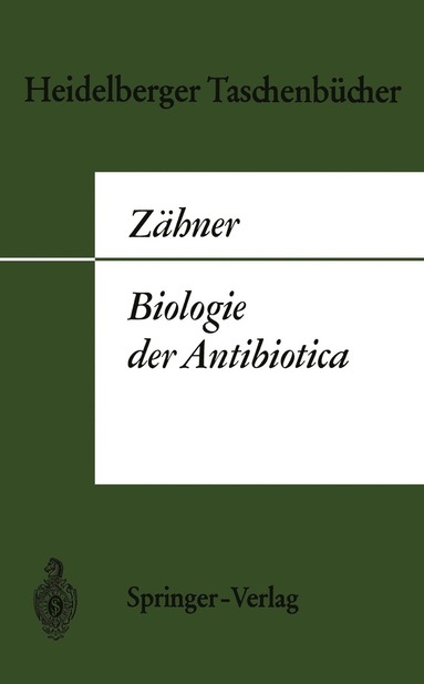 bokomslag Biologie der Antibiotica