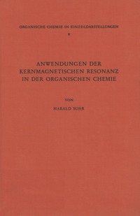 bokomslag Anwendungen der Kernmagnetischen Resonanz in der Organischen Chemie