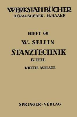 W. Sellin - Stanztechnik, Häftad