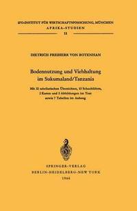 bokomslag Bodennutzung und Viehhaltung im Sukumaland/Tanzania