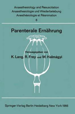 Parenterale Ernhrung 1