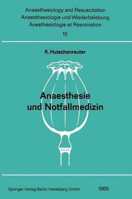 Anaesthesie und Notfallmedizin 1