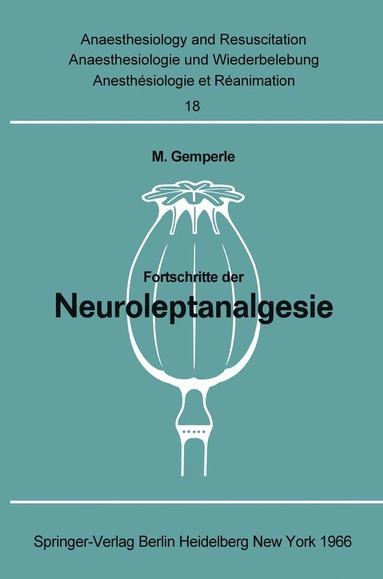 bokomslag Fortschritte der Neuroleptanalgesie