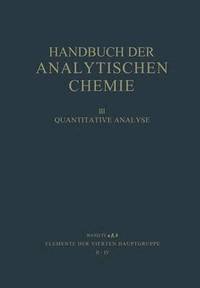 bokomslag Elemente der Vierten Hauptgruppe II · IV Germanium · Blei