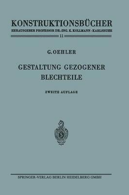 bokomslag Gestaltung gezogener Blechteile