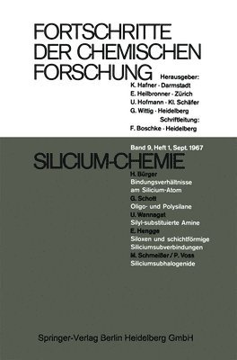 bokomslag Fortschritte der Chemischen Forschung