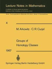 bokomslag Groups of Homotopy Classes